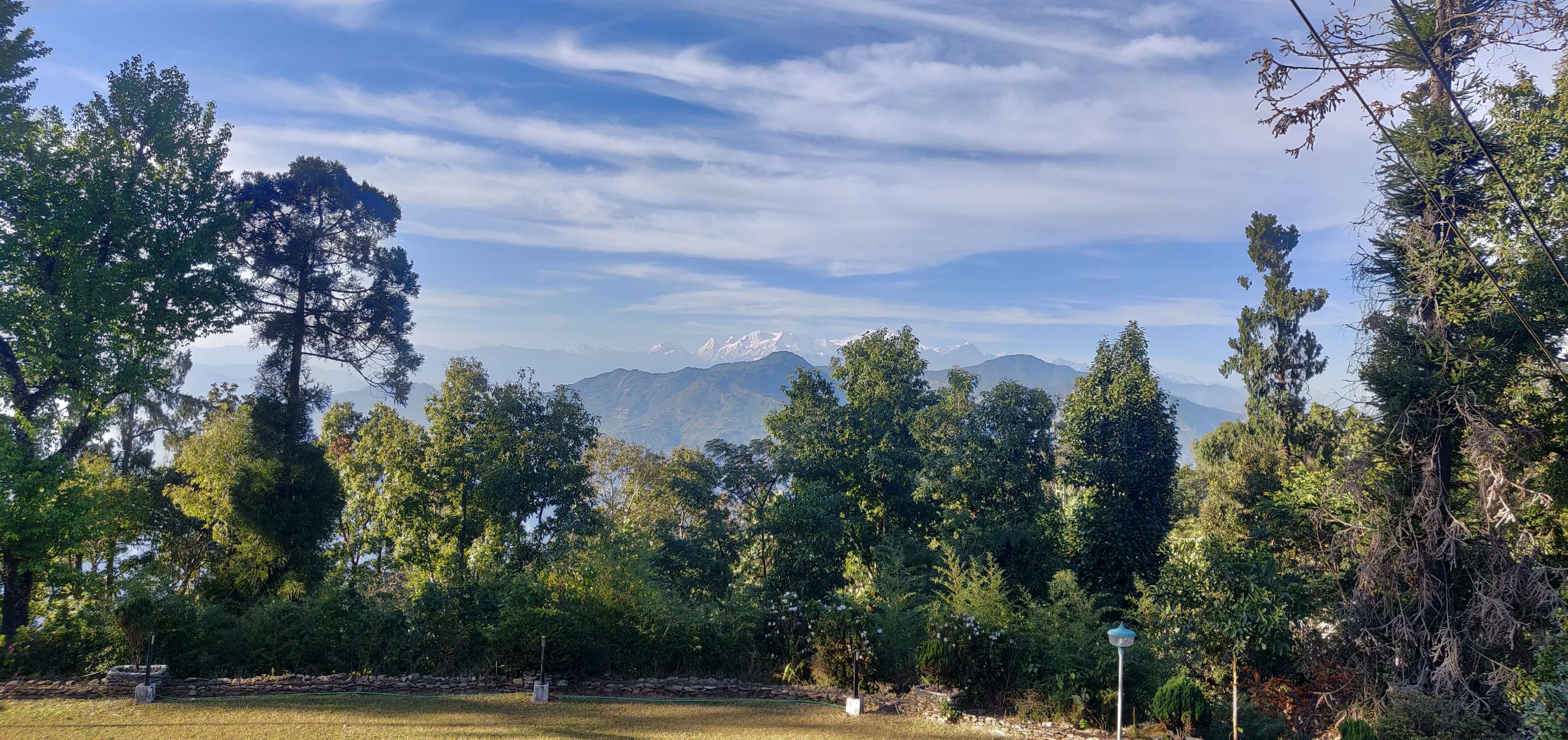 Kanchenjunga view from Morgan House